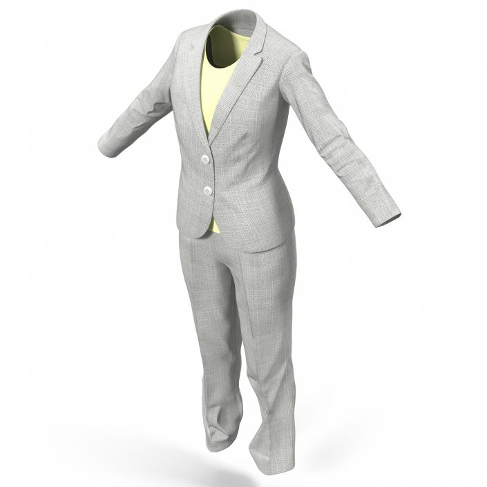 3D Women Workwear Suit 2