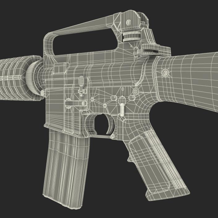 3D Assault Rifle Generic 2 model