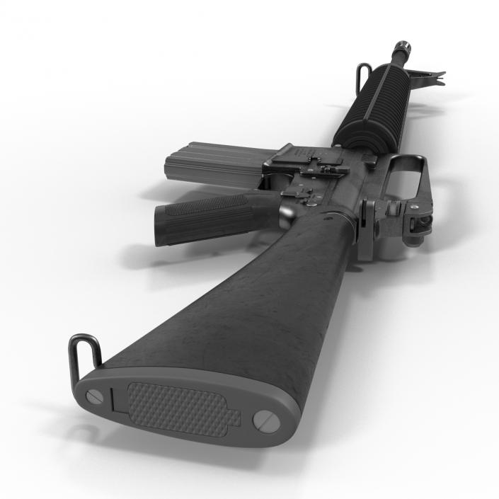 Assault Rifle M16 3D
