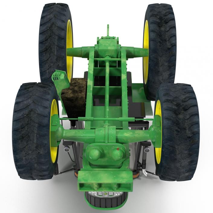 3D model Tractor John Deere 7330 Rigged