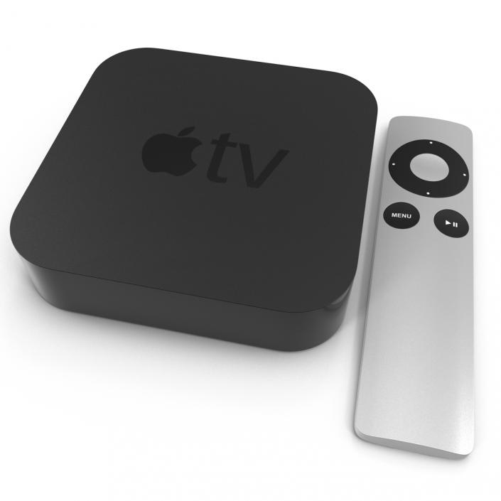 Apple TV Collection 3D model