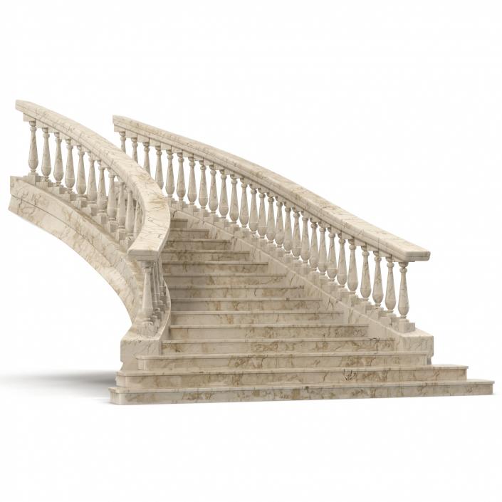 3D model Stairs 2