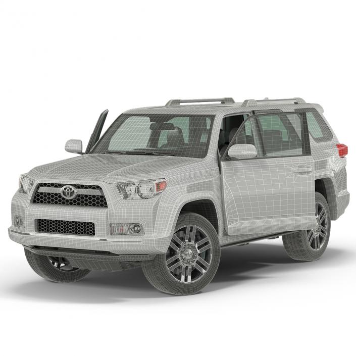 3D Toyota 4Runner 2012 Rigged