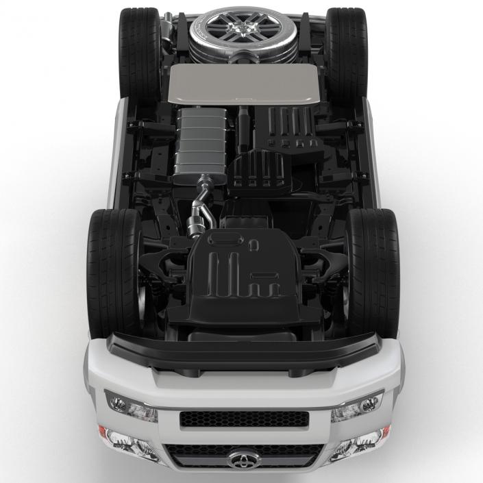 3D Toyota 4Runner 2012 Rigged