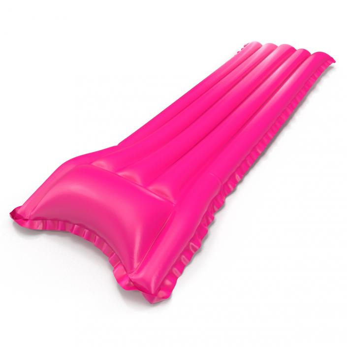 3D model Inflatable Air Mattress 3 Pink