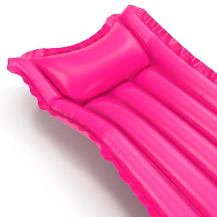 3D model Inflatable Air Mattress 3 Pink