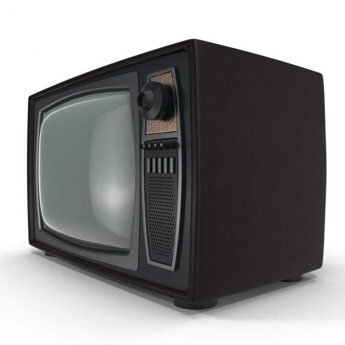 3D model Retro TV 2