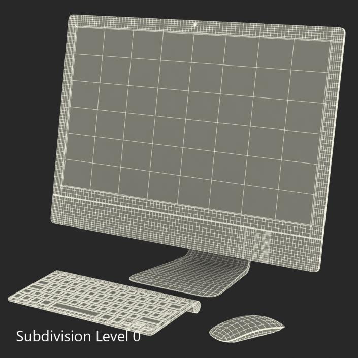 3D model iMac 21.5 inch Collection