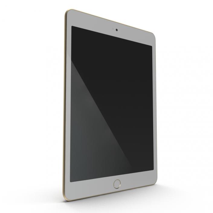 3D iPad Mini 3 Gold