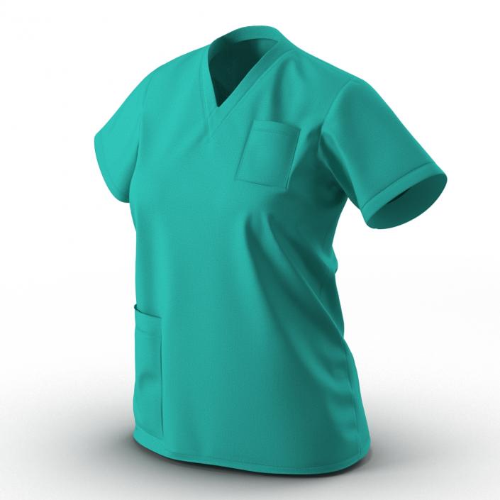 Female Surgeon Dress 9 3D