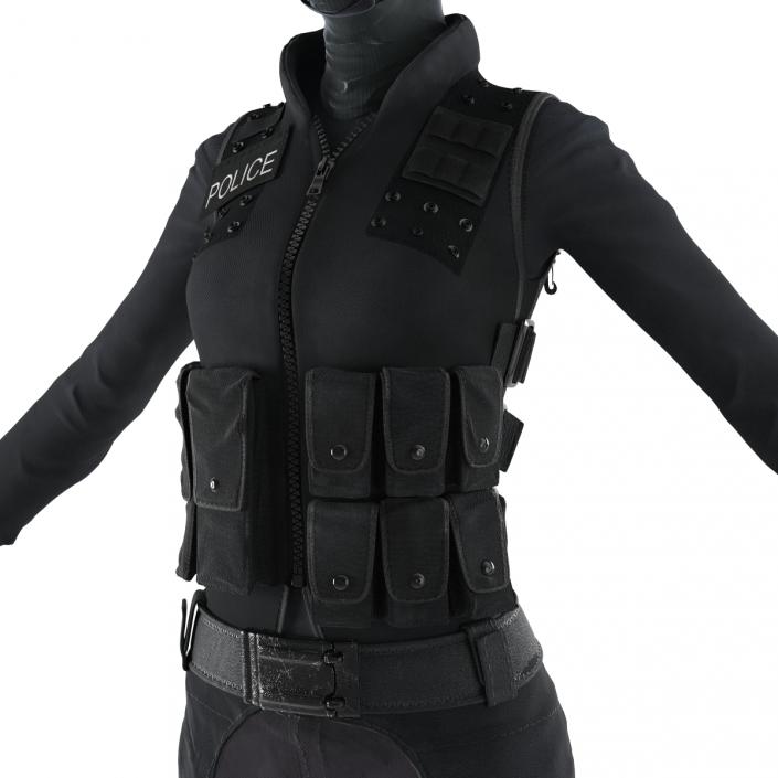 3D SWAT Woman European 2
