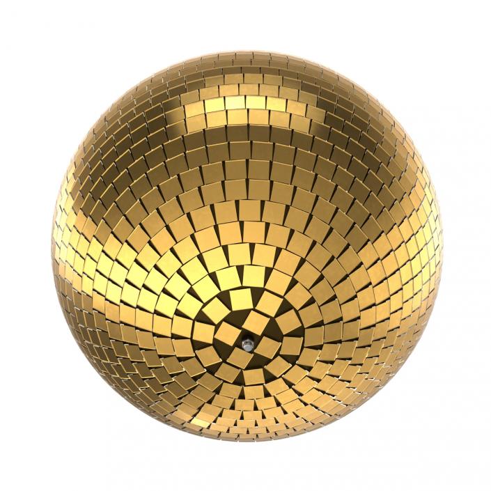 3D model Disco Ball Gold