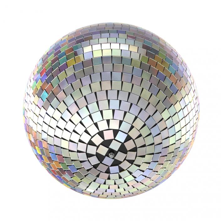 3D Disco Ball Rainbow model