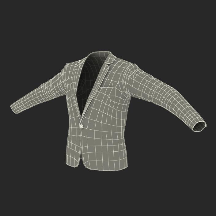 Suit Jacket 11 3D model