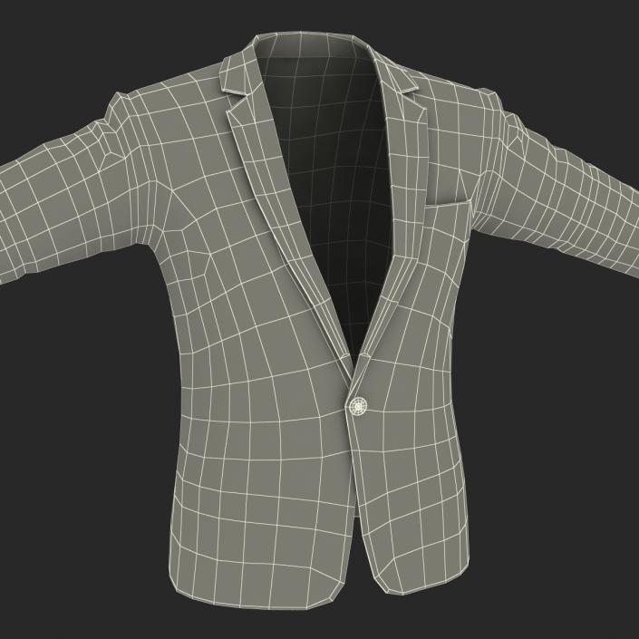 Suit Jacket 11 3D model