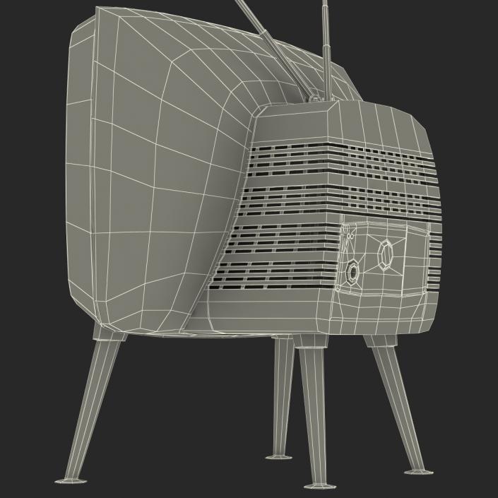 3D model Retro TV 3