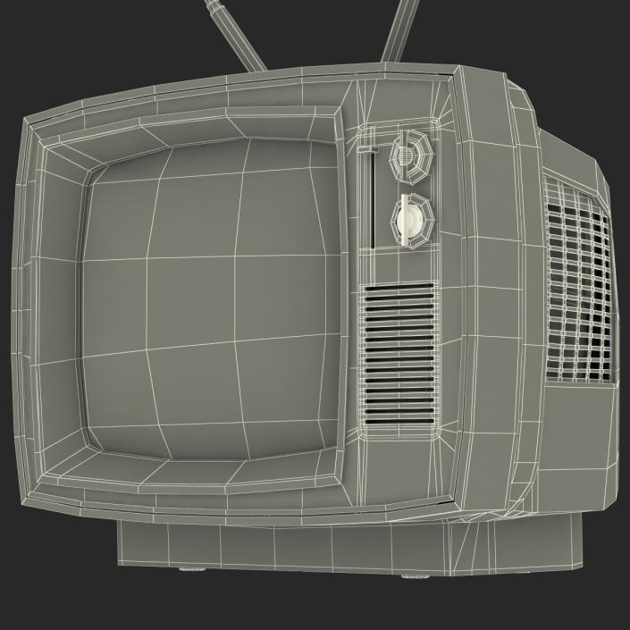 3D model Retro TV
