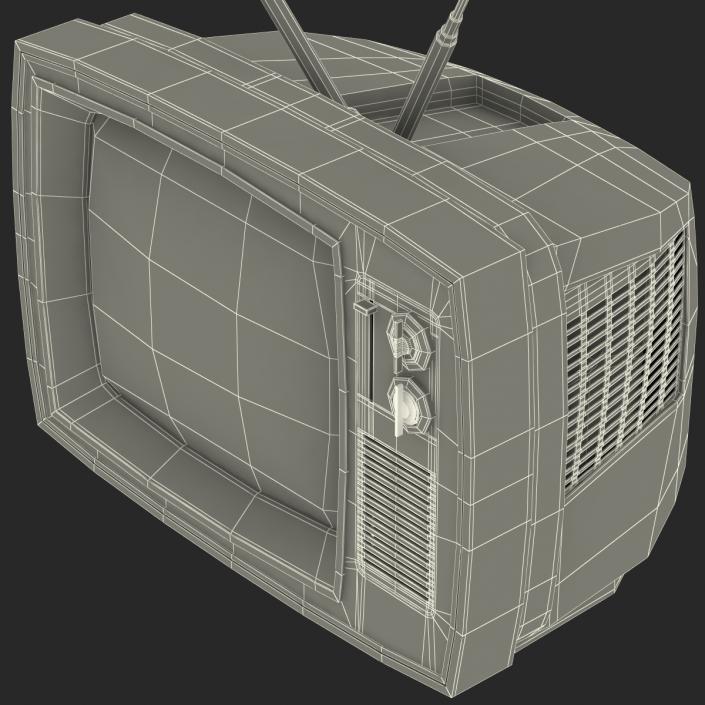 3D model Retro TV