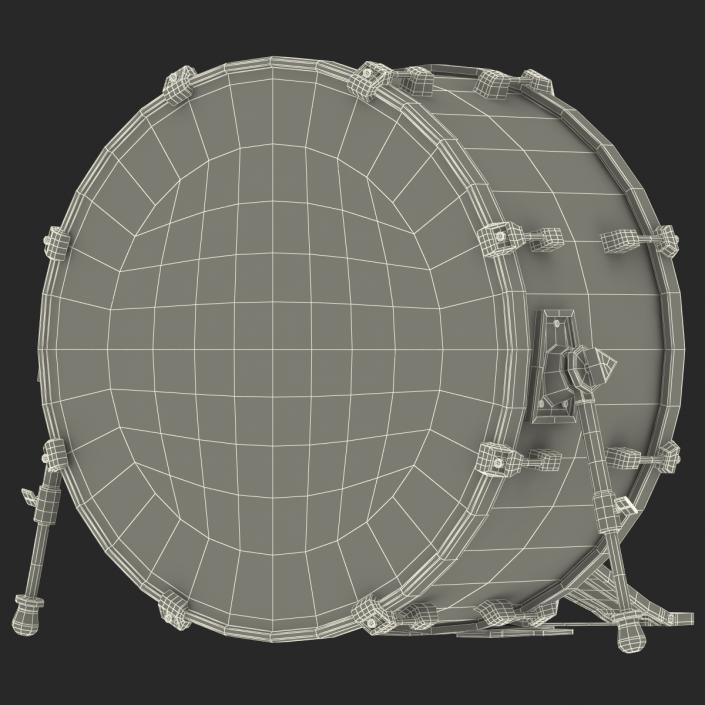 Bass Drum 3D model