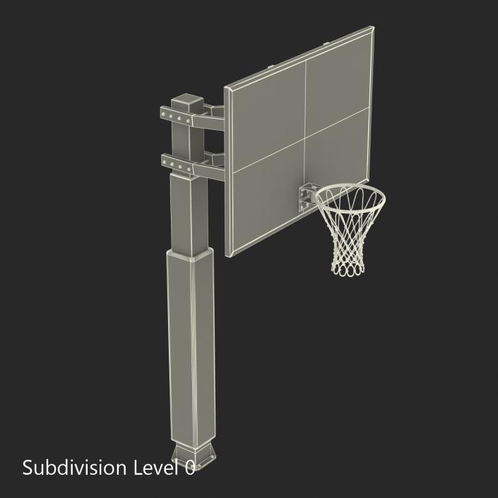 3D model Basketball Hoop 3 Generic