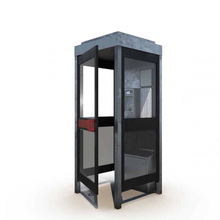 3D model Telephone Box 2