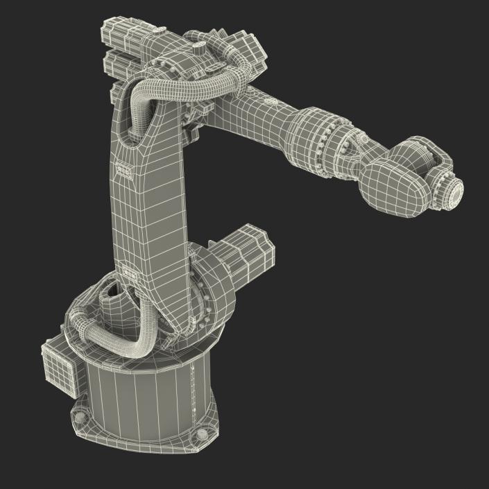 3D model Kuka Robot KR 16-3 Rigged