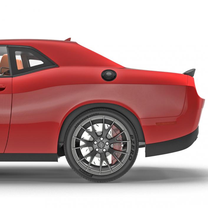 Dodge Challenger Hellcat 2015 3D model