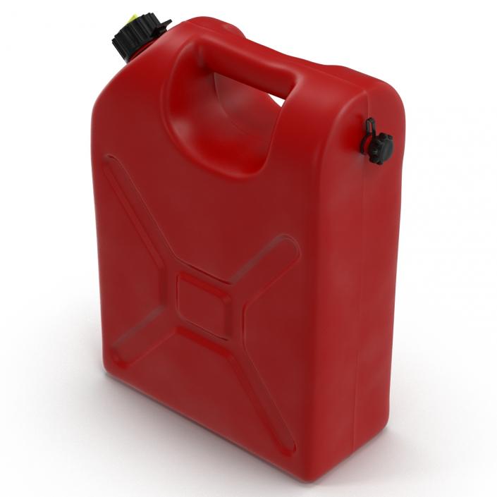 Plastic Petrol Tank 3D model
