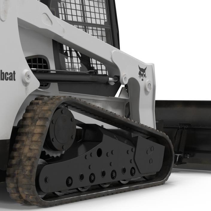 3D model Compact Tracked Loader Bobcat With Blade