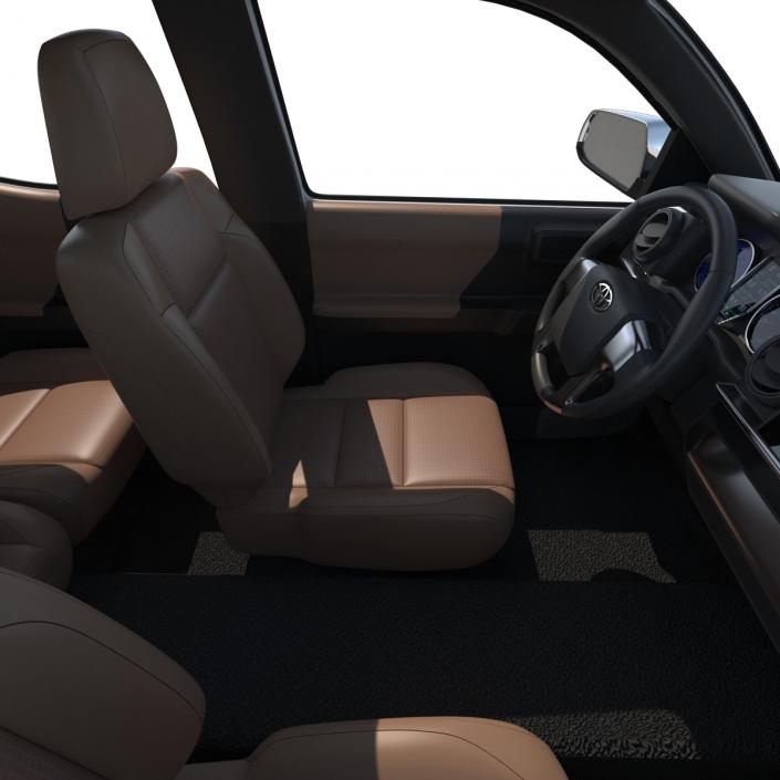 Toyota Tacoma 2016 Simple Interior 3D model