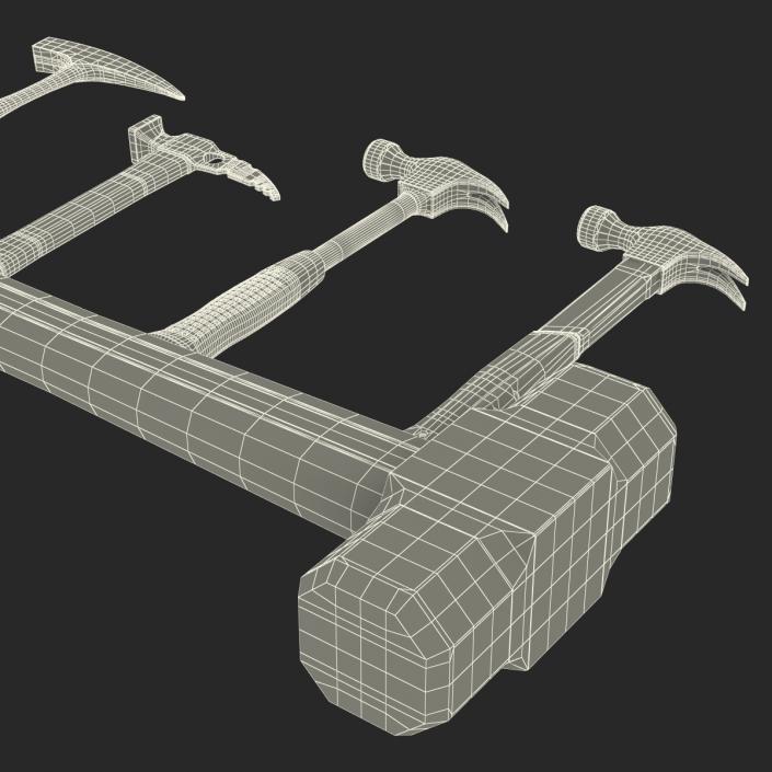 3D Generic Hammers Collection