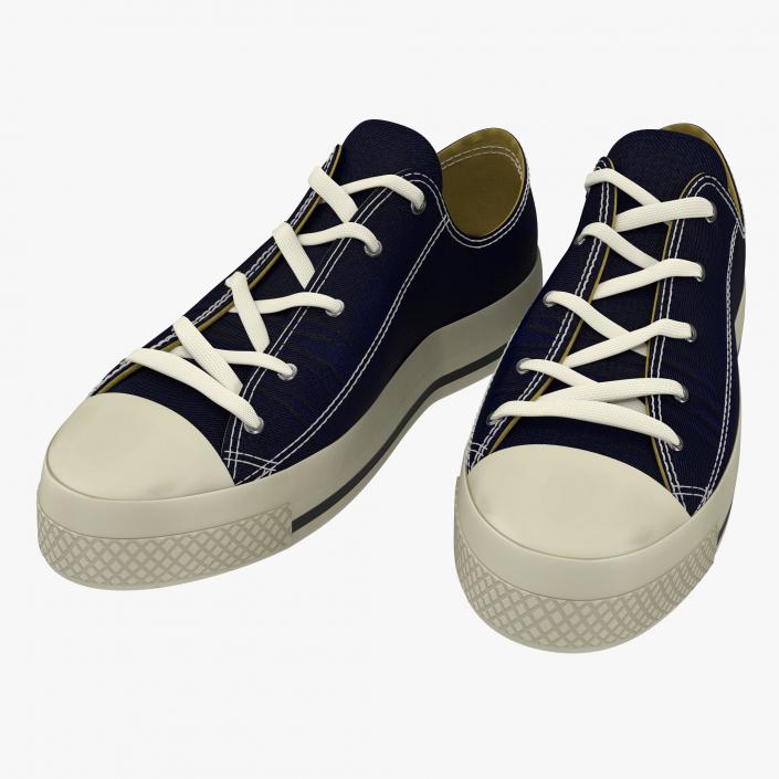 3D Sneakers Blue model