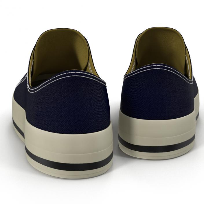 3D Sneakers Blue model