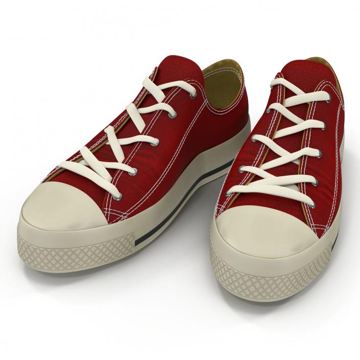 Sneakers Red 3D