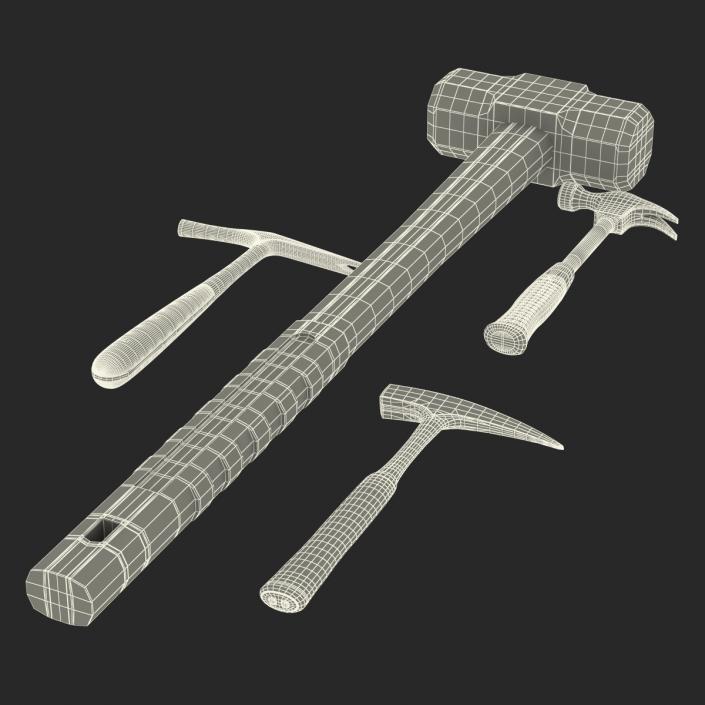 3D Generic Hammers 3D Models Collection 2 model