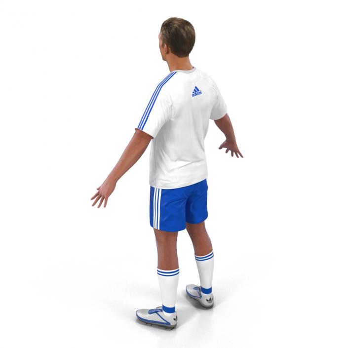 Soccer Player Dynamo Rigged 3D