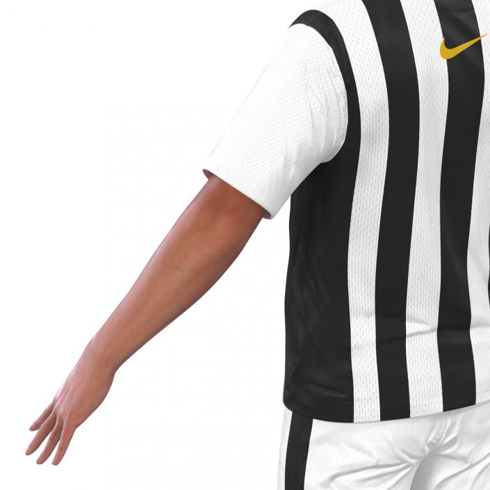 Soccer Player Juventus Rigged 3D model