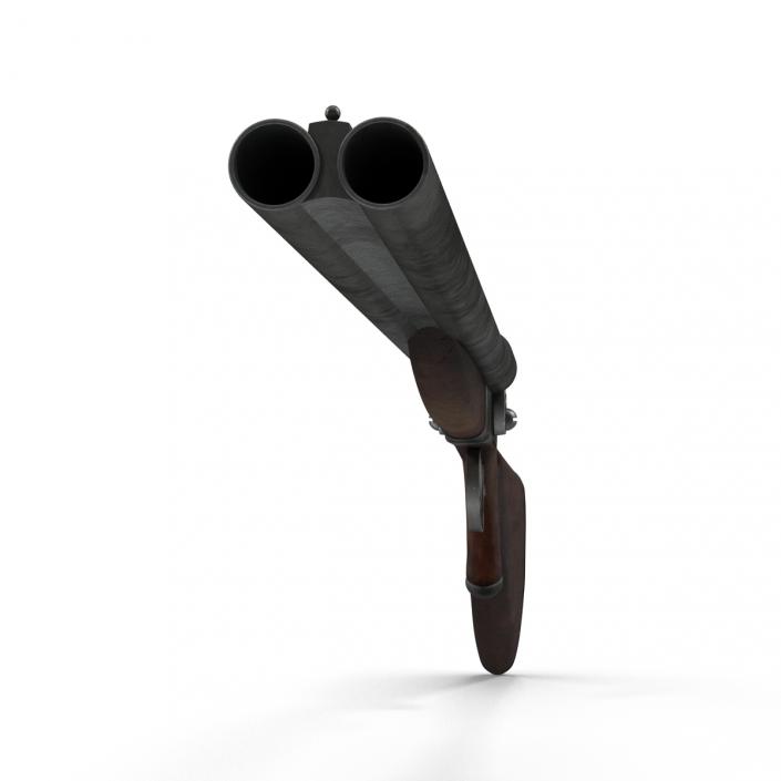 3D Double Barrel Shotgun