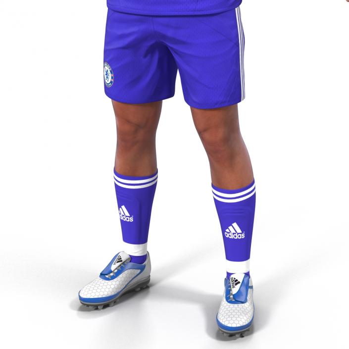 3D Soccer Player Chelsea