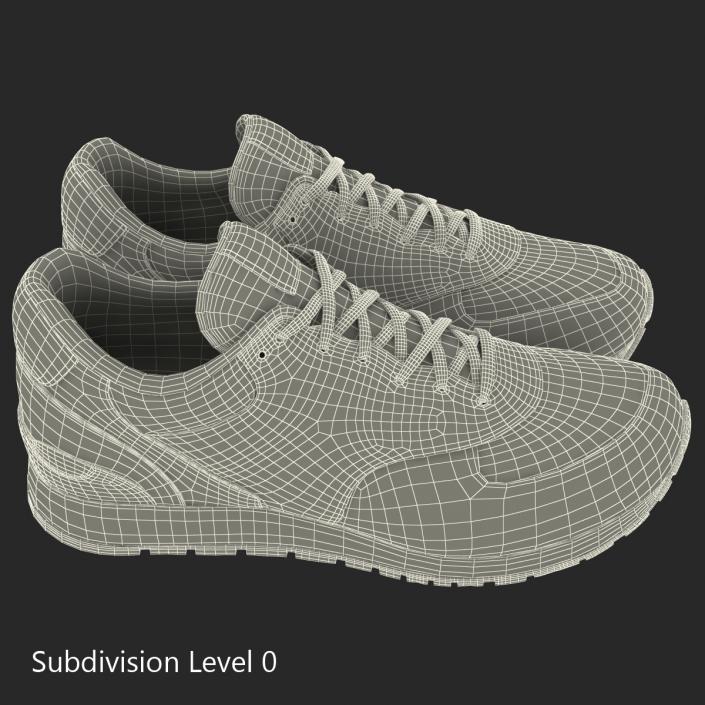 3D Sneakers Nike model
