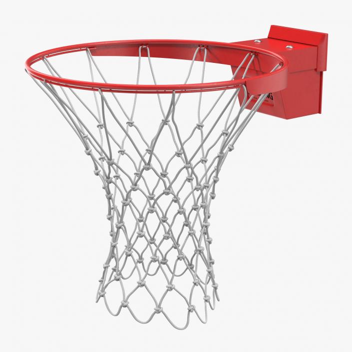 3D Basketball Rim Spalding model