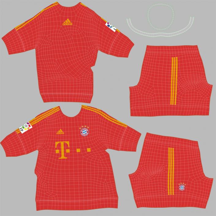 T-Shirt Bayern 3D model