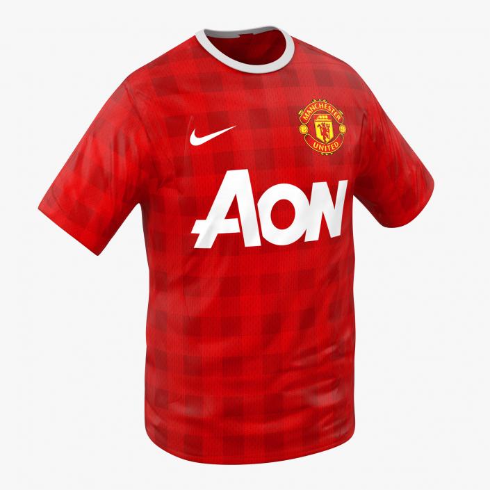 3D model T-Shirt Manchester United