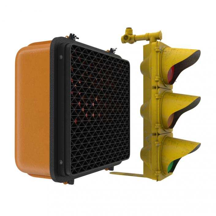 Stop Lights Collection 2 3D model
