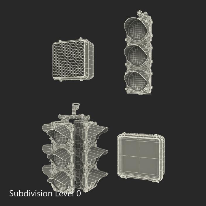 Stop Lights Collection 2 3D model