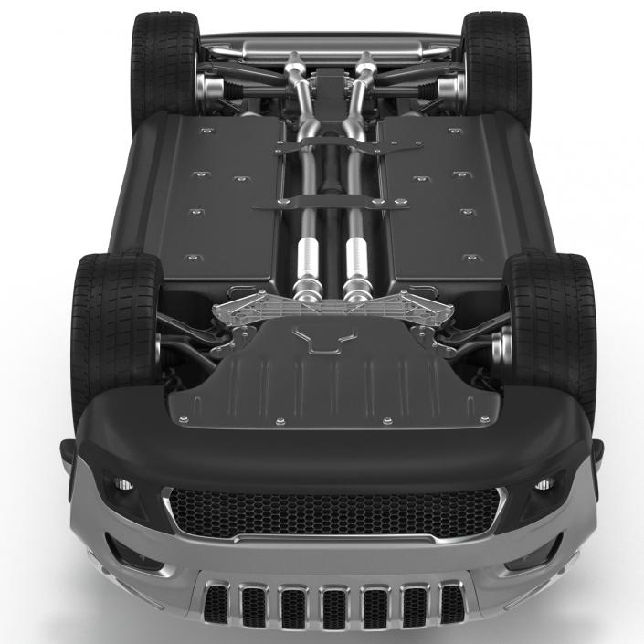 Generic SUV Simple Interior 3D