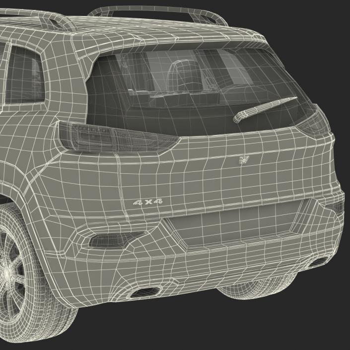 Generic SUV Simple Interior 3D