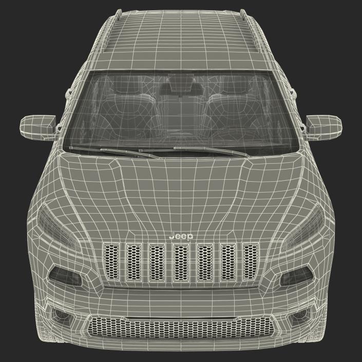 3D Jeep Cherokee 2015 model