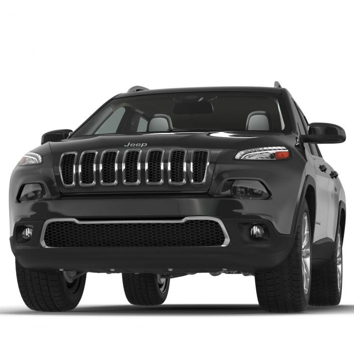 3D model Jeep Cherokee 2015 Rigged