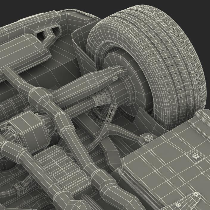 3D model Jeep Cherokee 2015 Rigged